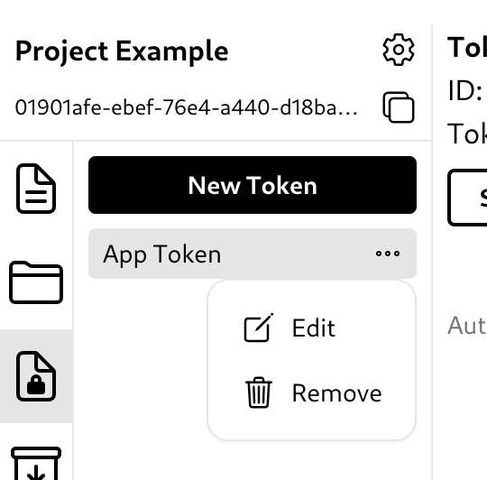 Token option